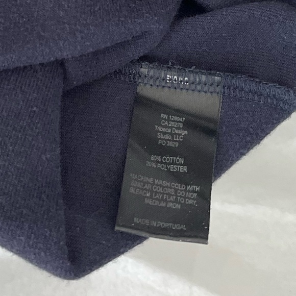 Nili Lotan Bentley Velour Quarter Zip Sweatshirt - Picture 7 of 8